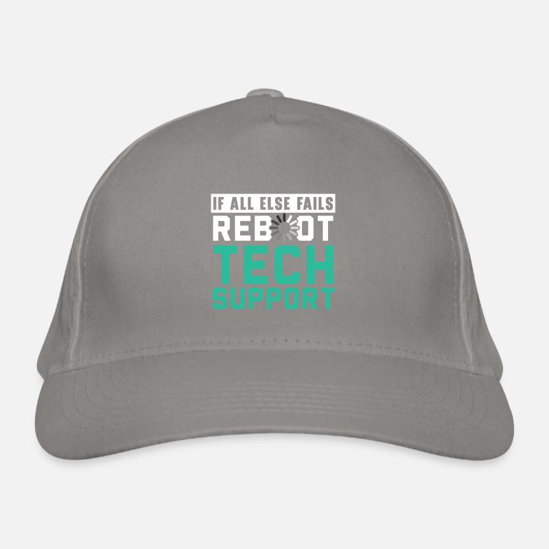 Si tout le reste échoue, redémarrez le support technique Casquette classique bio