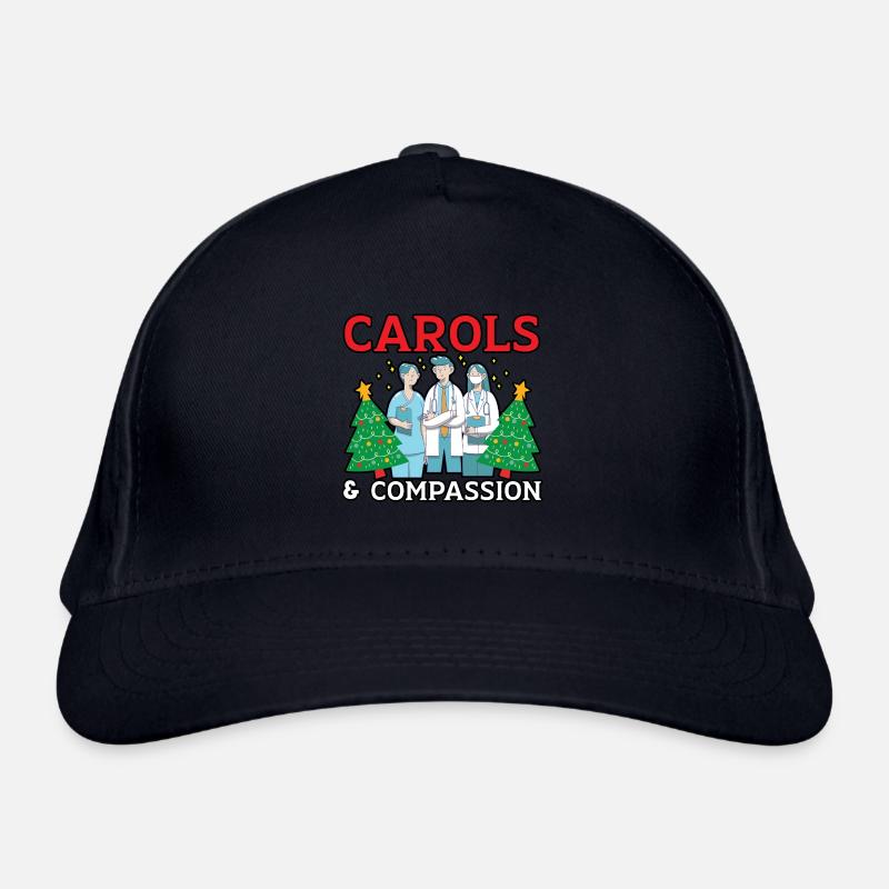 Noël des chants et de l’infirmière Compassion Casquette classique bio
