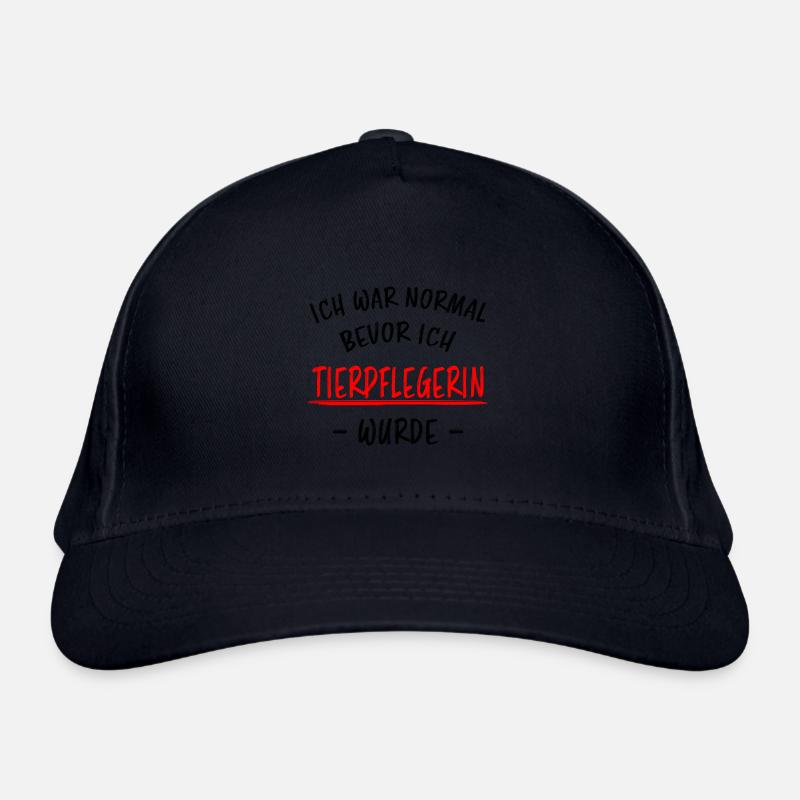 Tierpflegerin Lustiger Spruch Beruf Tiere Geschenk Bio-Baseballkappe