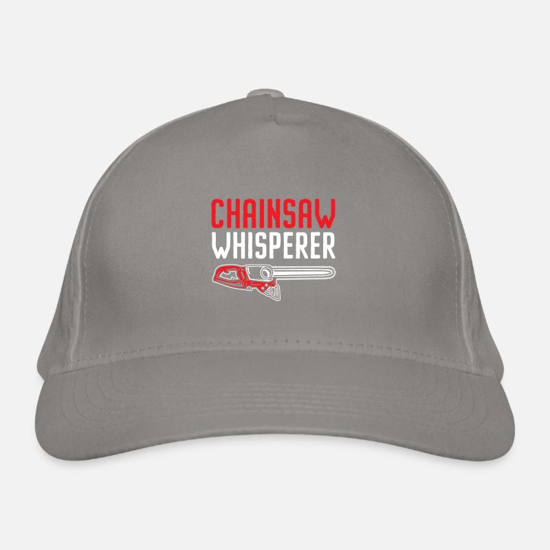 Chainsaw Whisperer Arboriculture Arborist Organic Baseball Cap