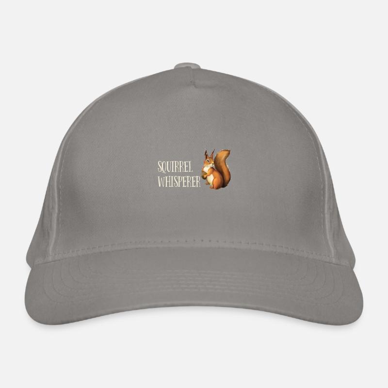 Squirrel Whisperer Organic Baseball Cap