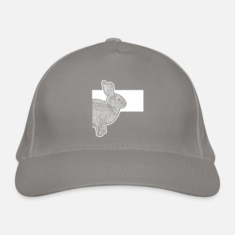 Cute Dwarf Rabbit Rabbit Breeder Organic Baseball Cap