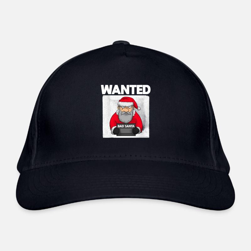 Bad Santa - Bio-Baseballkappe - Navy