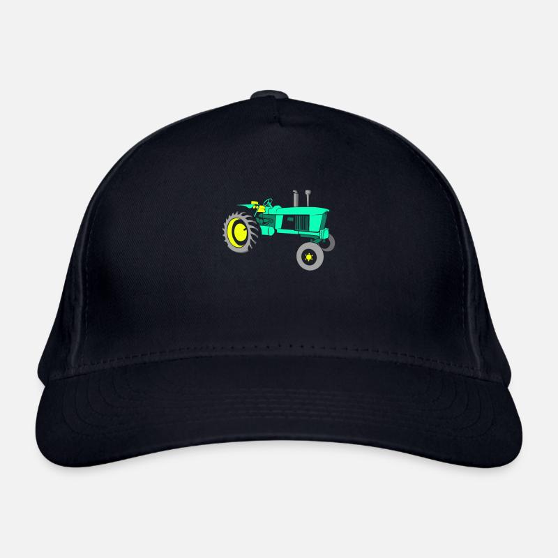 Traktor Trecker - Bio-Baseballkappe - Navy