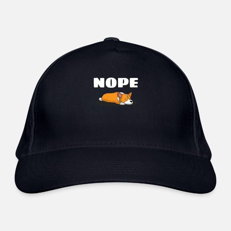Nope Corgi Casquette classique bio