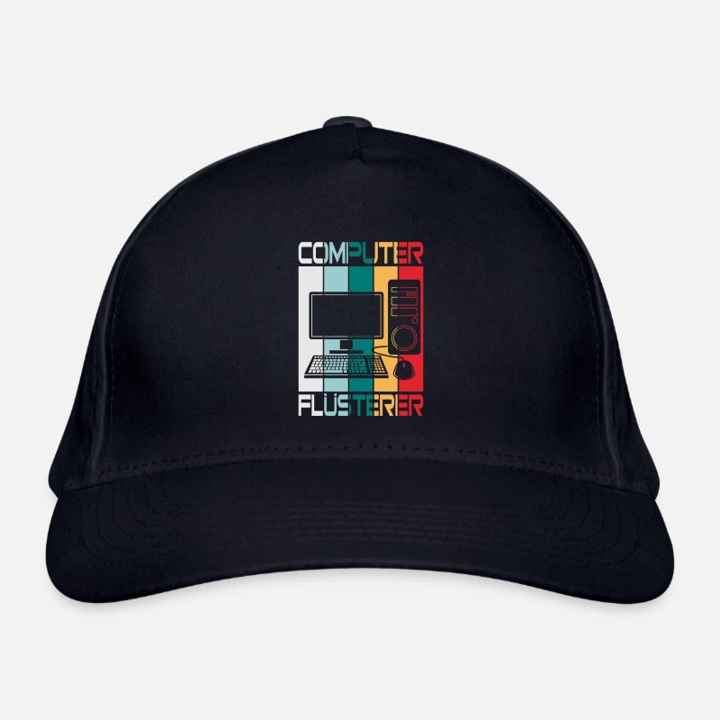 Computer Flüsterer - Bio-Baseballkappe - Navy