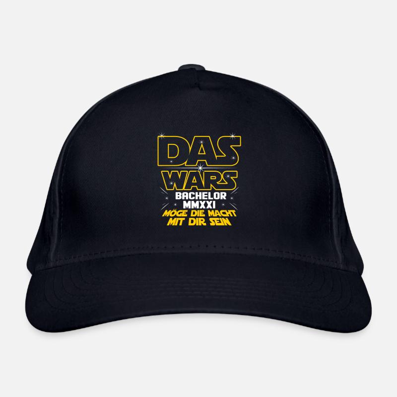 Das Wars Bachelor 2021 Möge Macht Mit Dir Sein Uni - Bio-Baseballkappe - Navy
