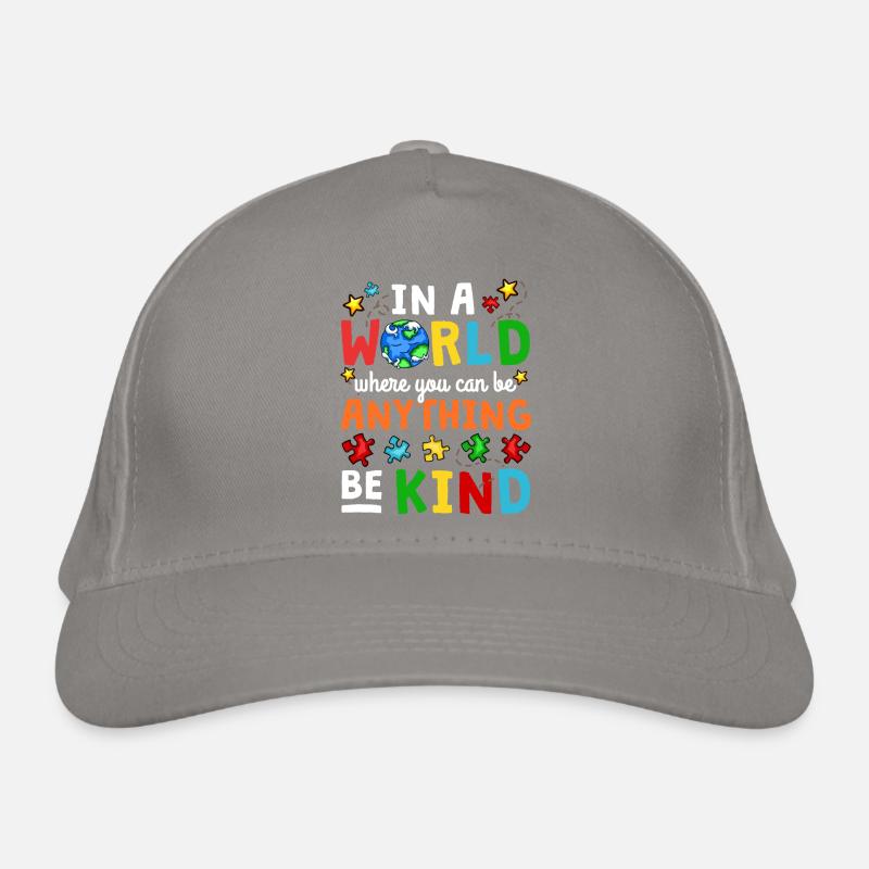Sensibilisation à l'autisme Casquette classique bio