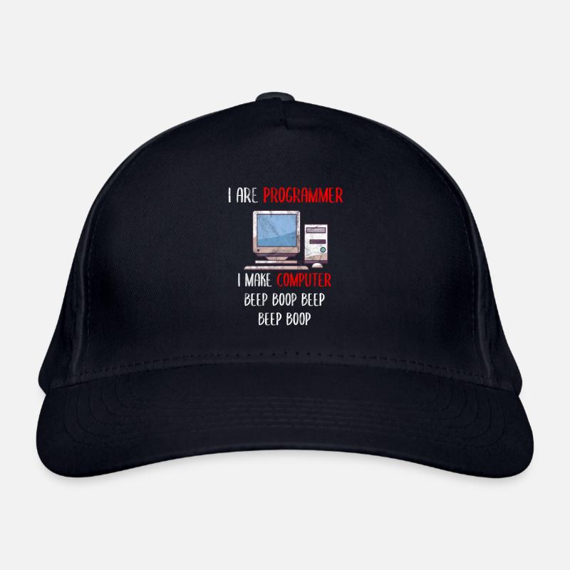 Je suis programmeur Programmation informatique drôle Casquette classique bio
