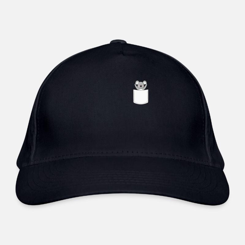 Pocket Koala - Bio-Baseballkappe - Navy