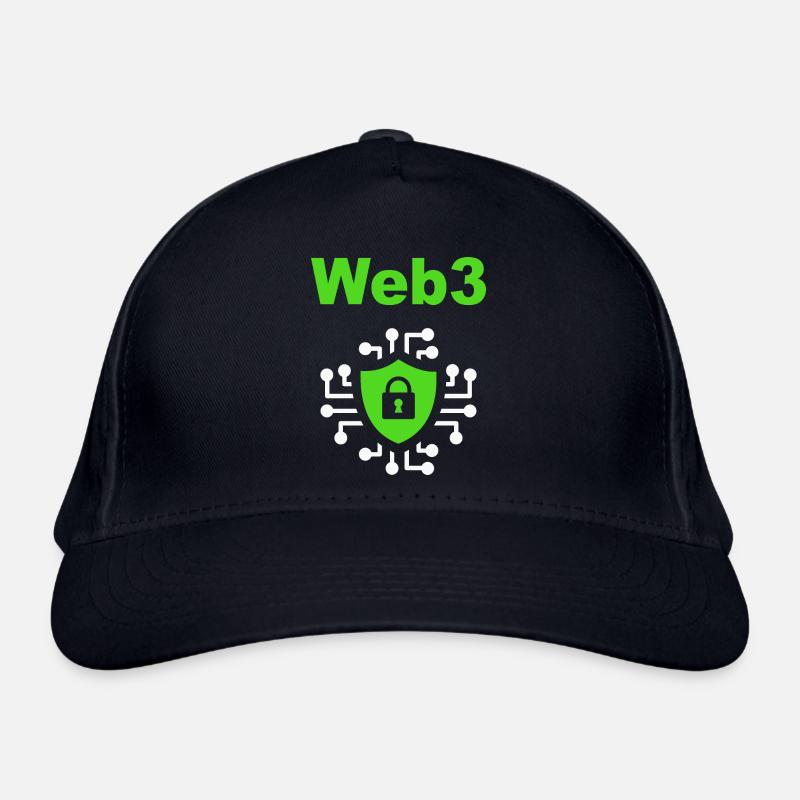 Web3 Cryptocurrency Blockchain Software Developer Bio-Baseballkappe