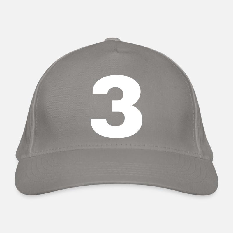 Tshirt numéro 3 Casquette classique bio