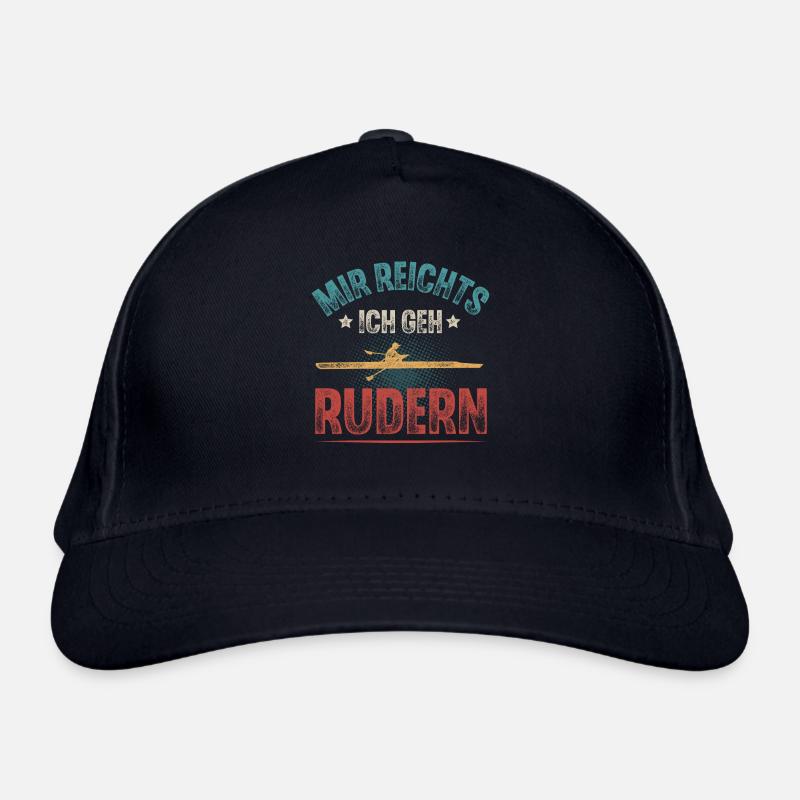 Rudern Ruderer Ruderboot Bio-Baseballkappe
