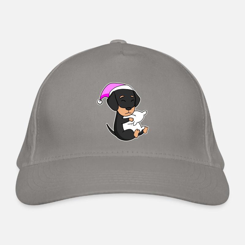 Chien Race de chien Teckel Casquette classique bio