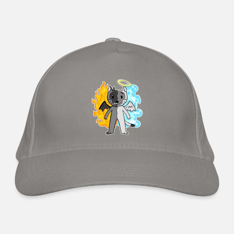 Cat Cat Breed Burma - Angel and Devil Organic Baseball Cap