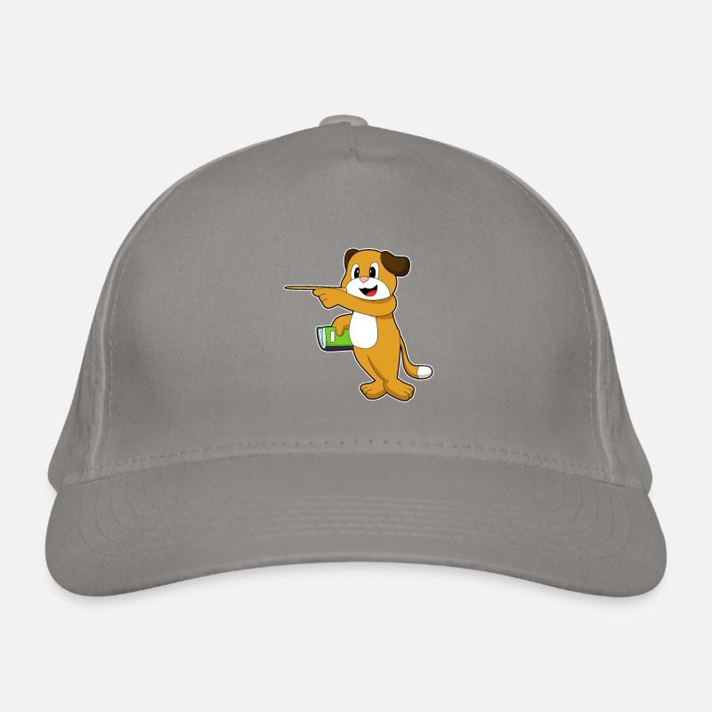 Dog Teacher Pointer Stick School Organic Baseball Cap