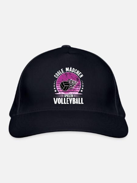 Volleyball - Bio-Baseballkappe - Navy