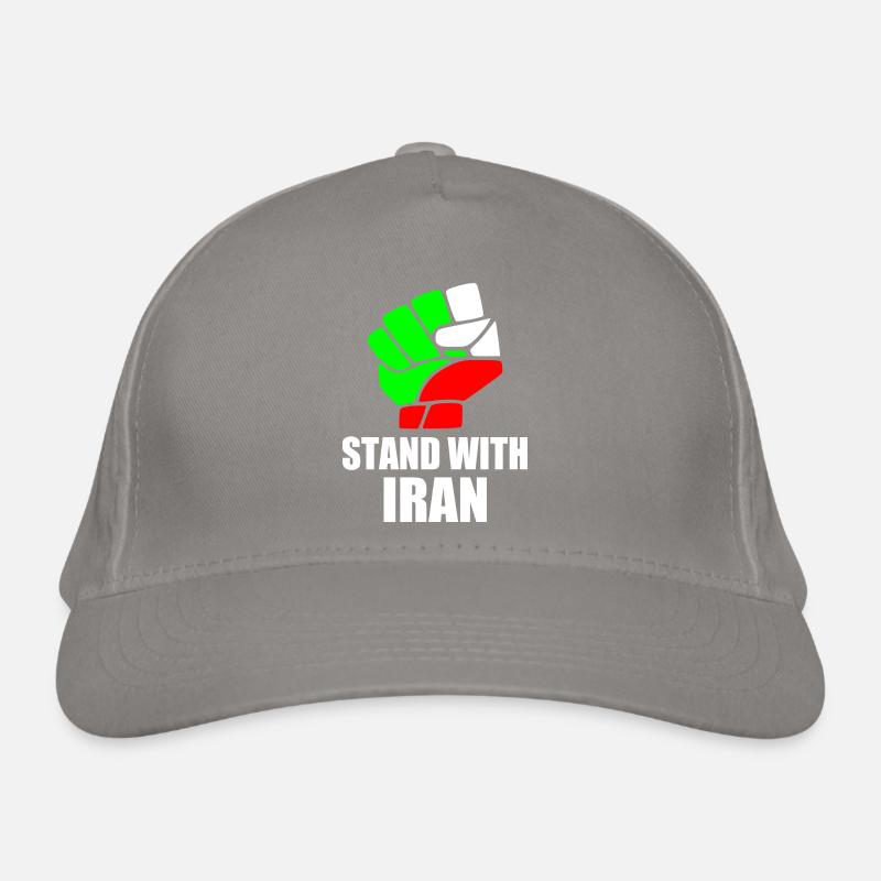Stand with iran Organic Baseball Cap