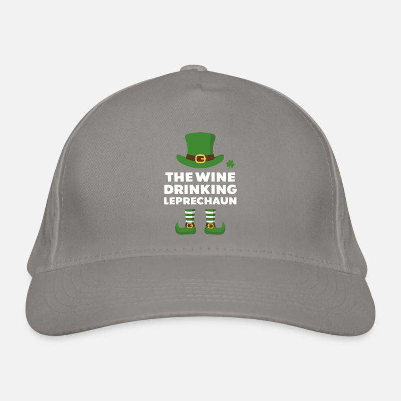 Le lutin buvant du vin Casquette classique bio