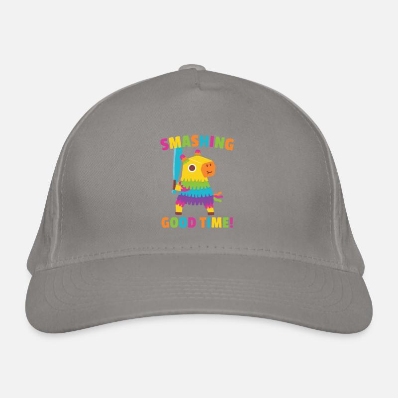 Pinata mignonne Smashing Good Time Cinco de Mayo Casquette classique bio