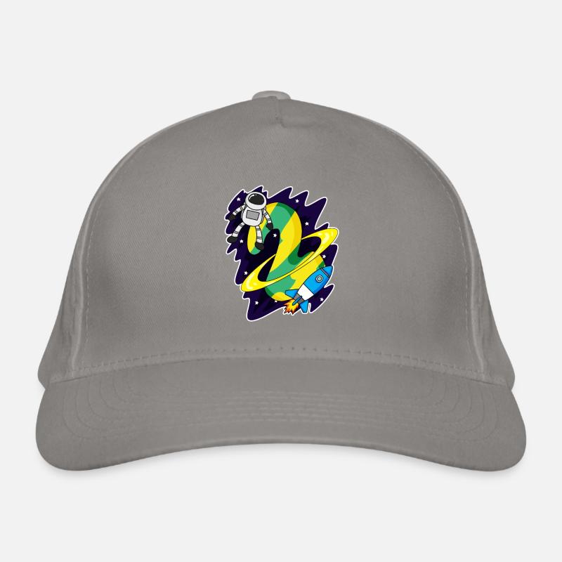 2 Birthday Boy Astronaut - two years Organic Baseball Cap