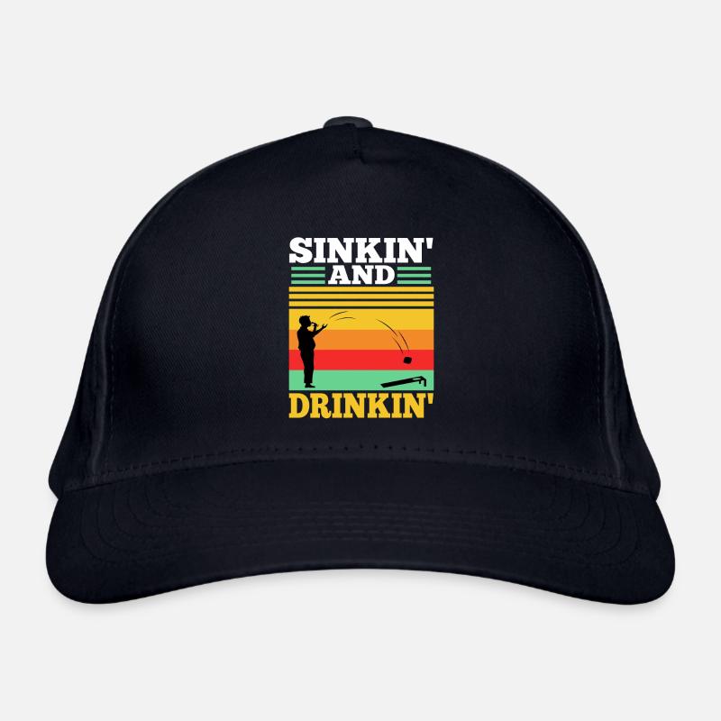 Cornhole - Sinkin et drinkin Casquette classique bio