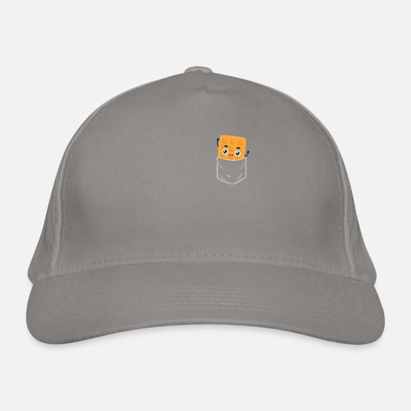 Poche gaufre Casquette classique bio