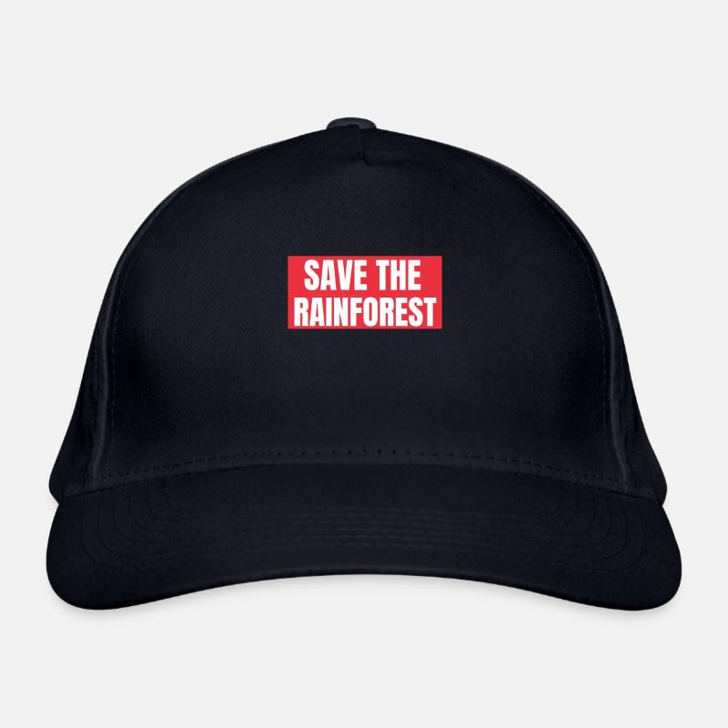 Save The Rainforest Organic Baseball Cap