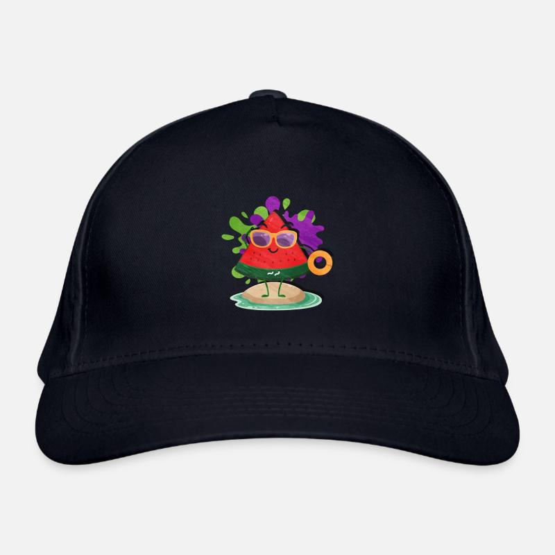 Watermelon Organic Baseball Cap