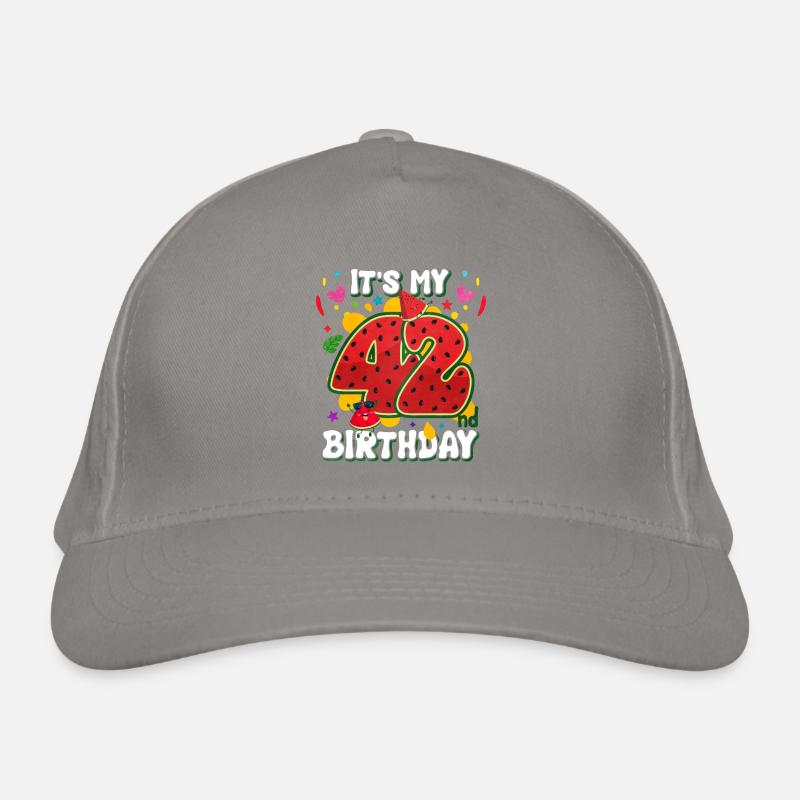 42e anniversaire Pastèque Casquette classique bio