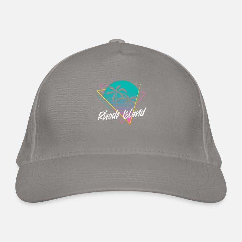 Rhode Island Organic Baseball Cap