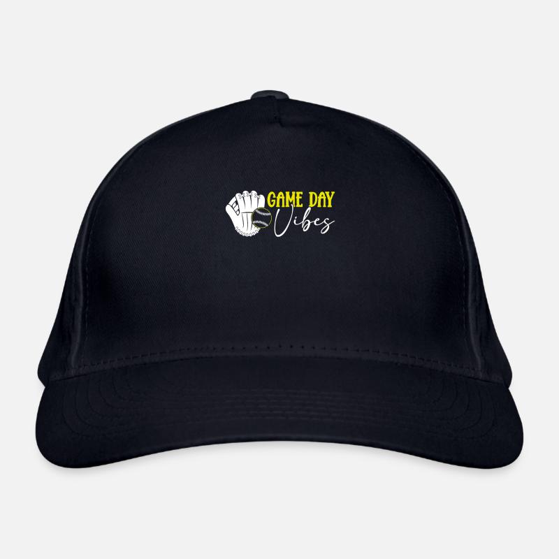 Baseball Softball Mama - Bio-Baseballkappe - Navy