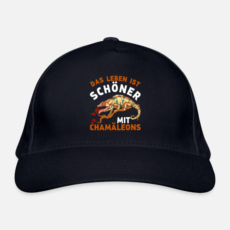 Chamäleon Bio-Baseballkappe