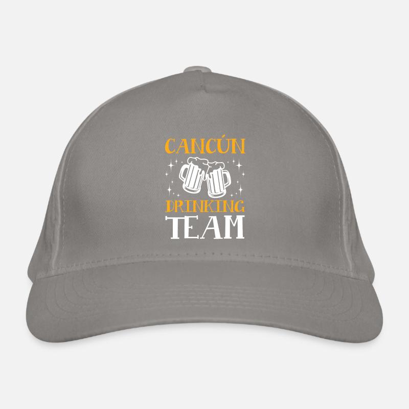 Équipe de boissons de Cancun Casquette classique bio