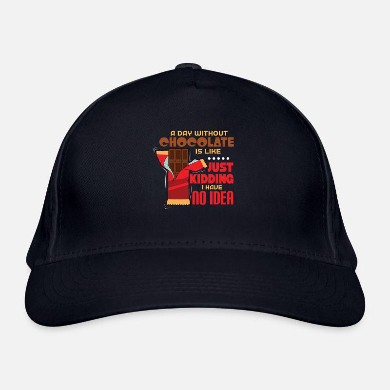 Schokolade Bio-Baseballkappe