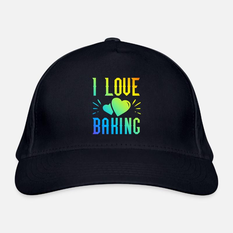 I love baking Organic Baseball Cap