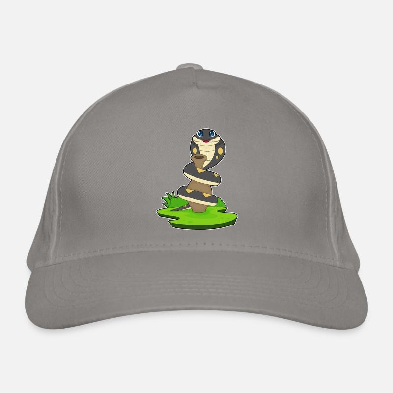 Snake Vase Organic Baseball Cap