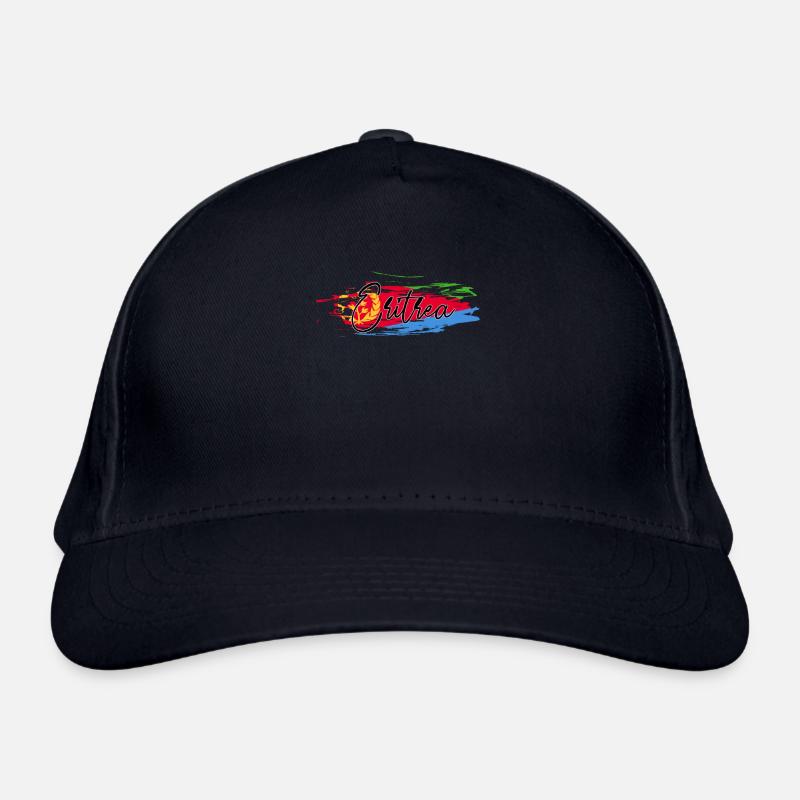 Eritrea Organic Baseball Cap