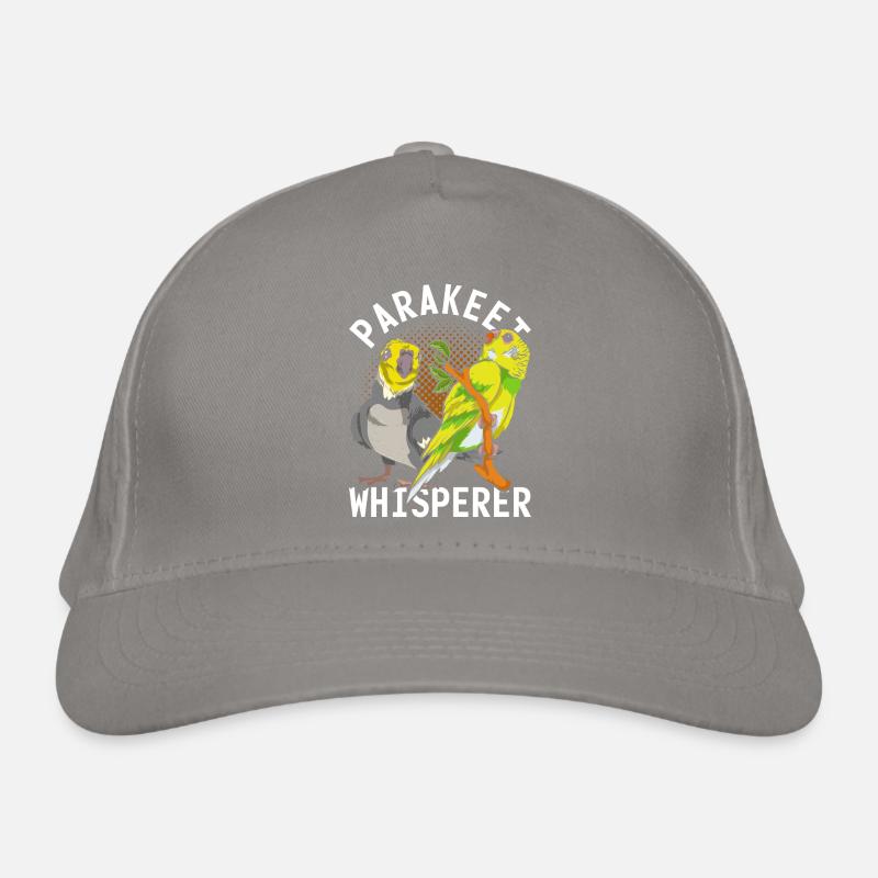 Bird Lover Bird Whisperer Gift Parakeet Organic Baseball Cap