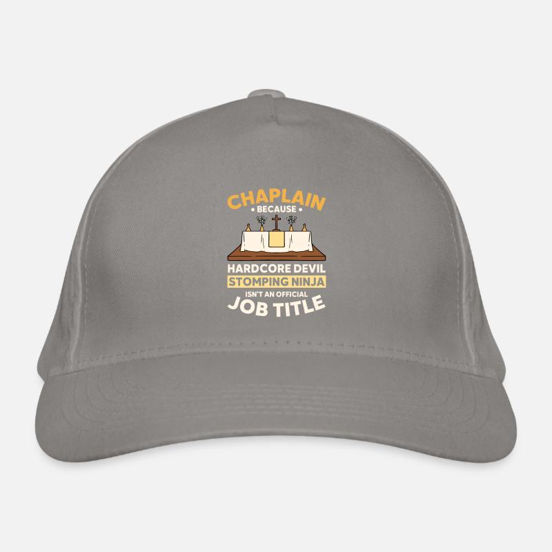 Chaplain Pastor Organic Baseball Cap