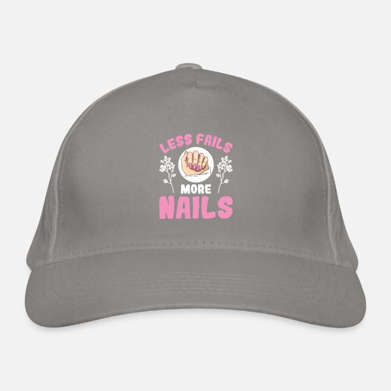 Nail Tech Manicure Nail Technician Organic Baseball Cap