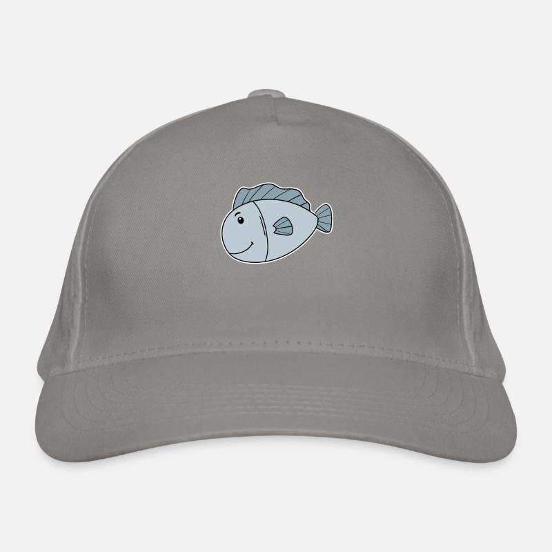 Poisson Océan Motif De Poisson Casquette classique bio