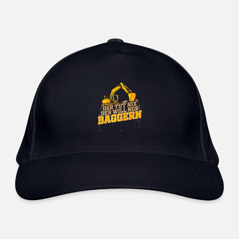 Baggerfahrer Lustiges Geschenk zum Baggern Bagger Bio-Baseballkappe