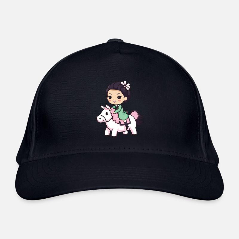 Princesse Cheval Mignon Casquette classique bio