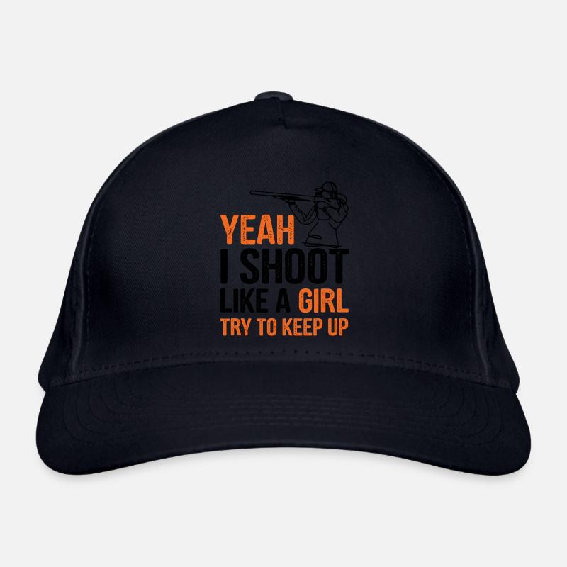 Trapschießen Bio-Baseballkappe