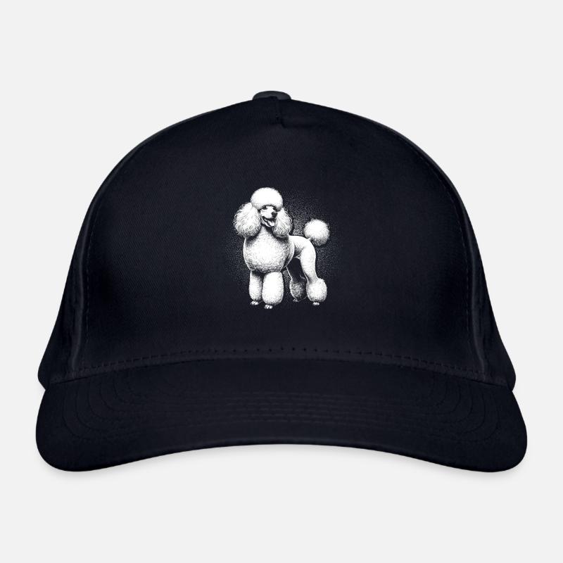 Caniche Chien Casquette classique bio