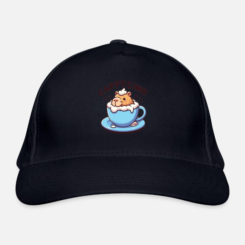 Cappyccino Capybara Café Cappuccino Casquette classique bio