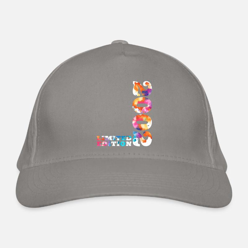 Anniversaire coloré édition limitée 2002 Casquette classique bio