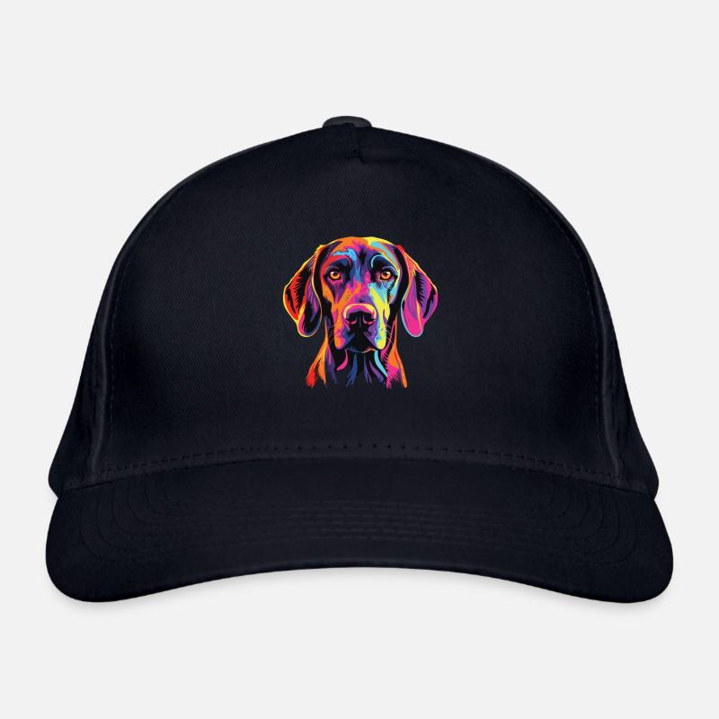 Aquarelle colorée Plot Hound Casquette classique bio