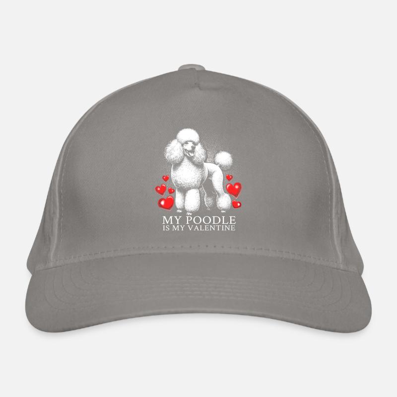 Mon caniche est ma Saint-Valentin Casquette classique bio